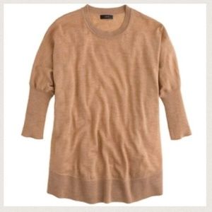 J crew merino swing sweater